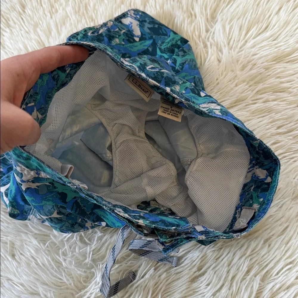 Boys L.L.Bean Cargo Swim Trunks side 8